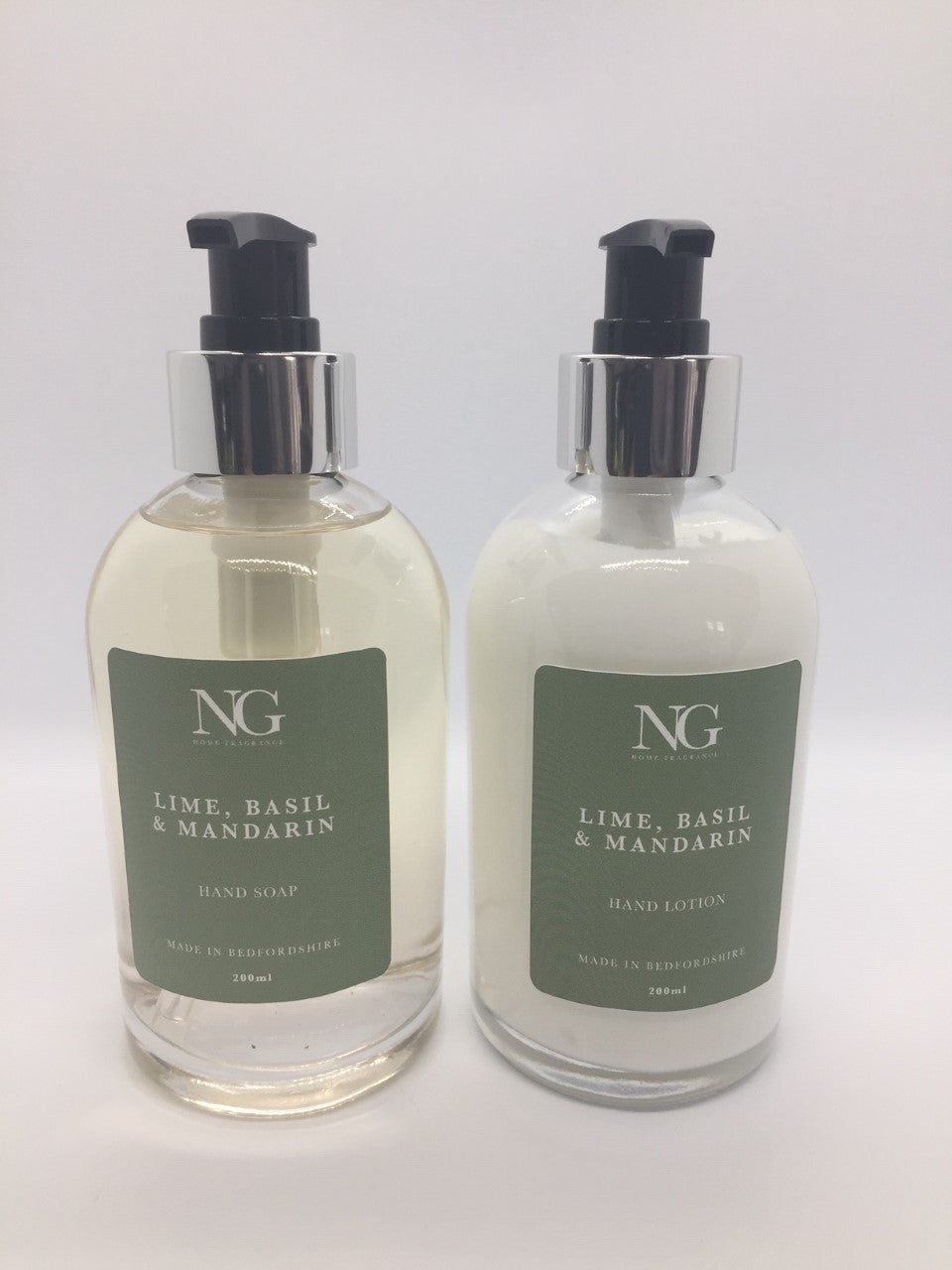 Hand Lotions - 200ml Glass Bottle
