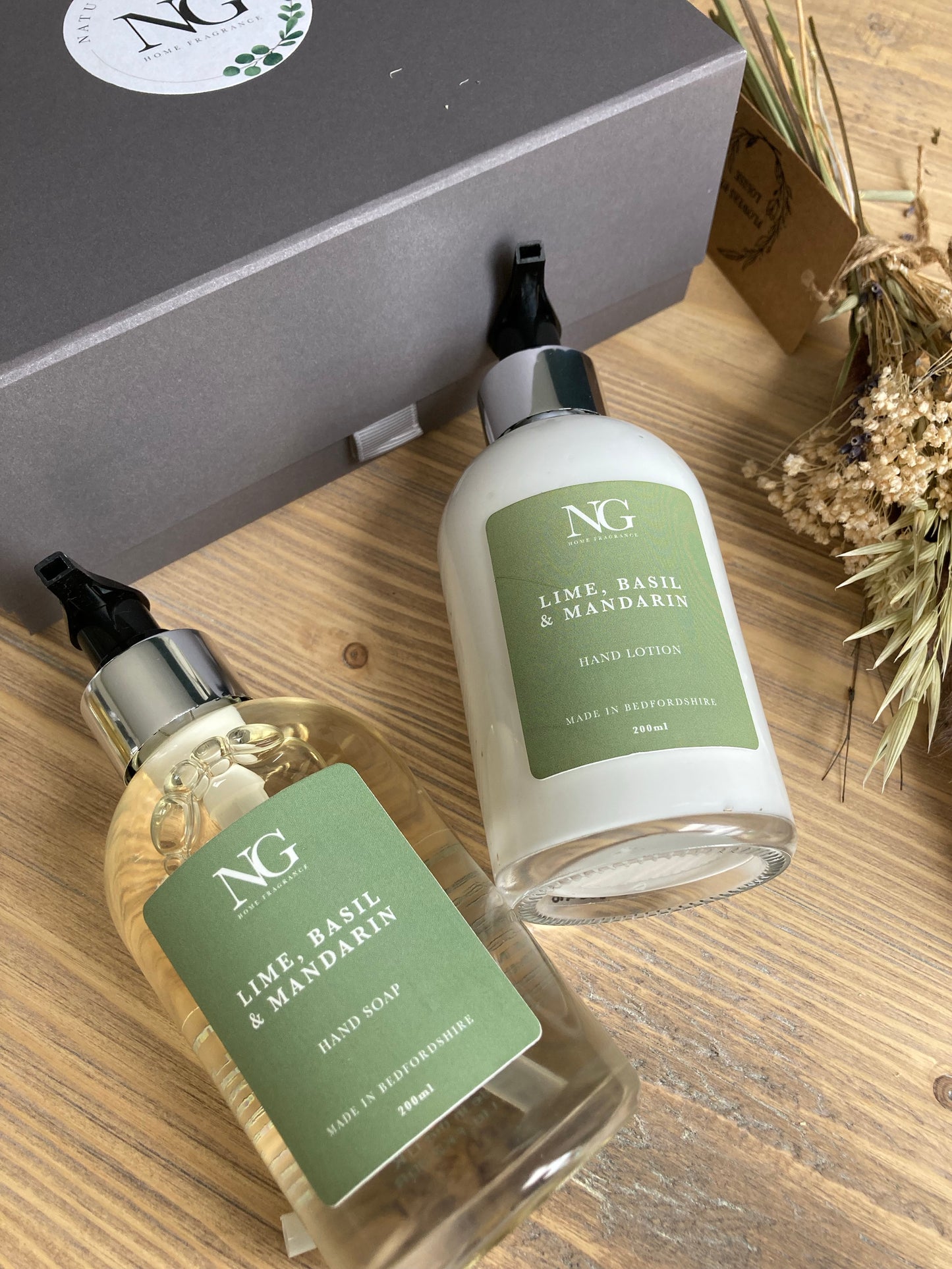 Liquid Hand Soap - 200ml Glass Bottle