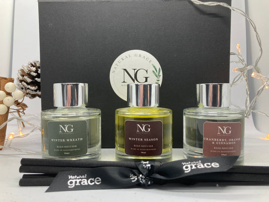 Trio of Diffusers - Winter Scents